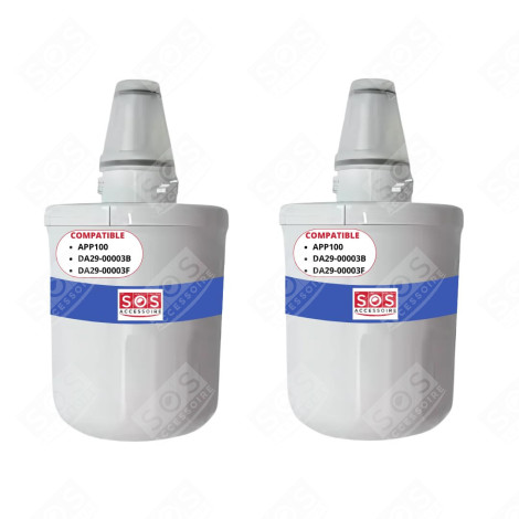 SATZ VON 2 KOMPATIBLEN AQUAPURE / APP100 WASSERFILTERN KÜHLSCHRANK, GEFRIERSCHRANK - 484000000513