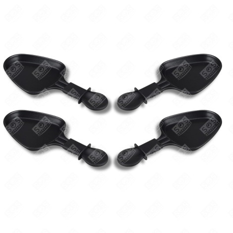 SATZ VON 4 RACLETTE-SCHÄLCHEN RACLETTE, TISCHGRILL, WOK - AS306002