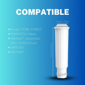 Set von 2 Wasserfiltern CLARIS TZ60003