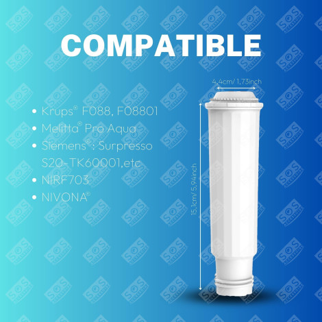 SET VON 9 WASSERFILTERN CLARIS TZ60003 KAFFEEMASCHINE, ESPRESSOMASCHINE - 00461732, 9000849514