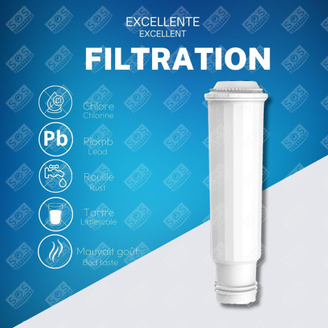 SATZ VON 10 WASSERFILTERN CLARIS TZ60003 KAFFEEMASCHINE, ESPRESSOMASCHINE - 00461732, 9000849514