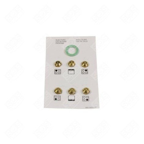 POCHETTE INJECTEURS BUTANE BACKOFEN, KÜCHENHERD - 4431100011, 485905405