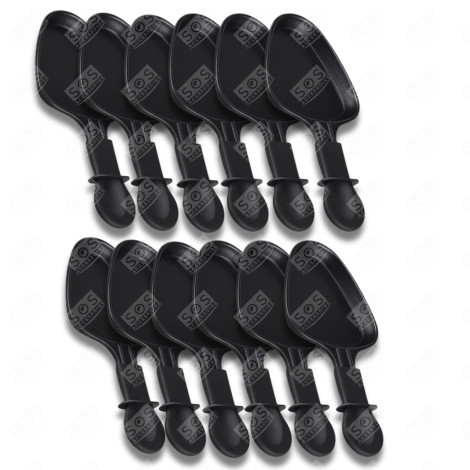 SET VON 12 RACLETTE-SCHÄLCHEN RACLETTE, TISCHGRILL, WOK - AS306002