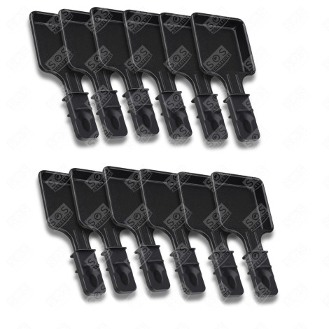 SET VON 12 RACLETTE-SCHÄLCHEN RACLETTE, TISCHGRILL, WOK - AS306001