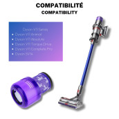 Hepa-Filter kompatibel mit V11 V12 V15 mit Reinigungsbürste