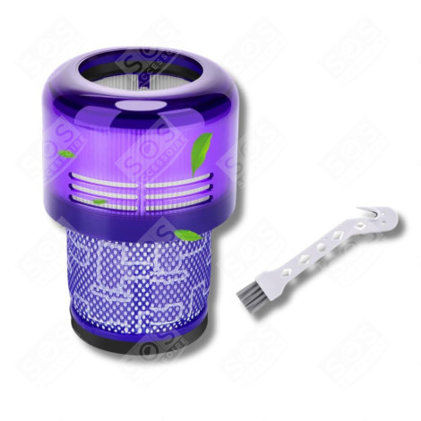 HEPA-FILTER KOMPATIBEL MIT V11 V12 V15 MIT REINIGUNGSBÜRSTE STAUBSAUGER - 970013-02, 970013-02