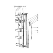 Türdichtung Position 60 (Kühlschrankteil)
