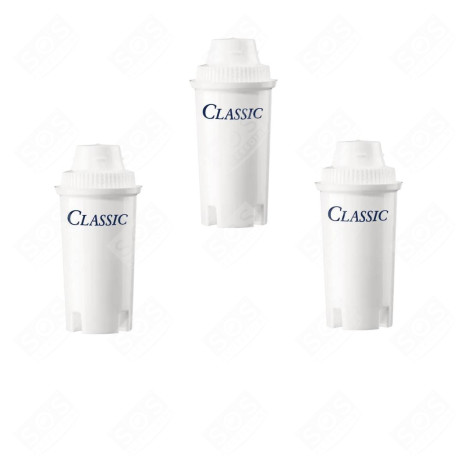 SET VON 3 ORIGINALFILTERN BRITA CLASSIC WASSERKOCHER, KARAFFE - 205386