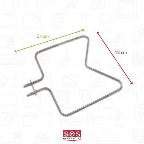 HEIZELEMENT UNTERHITZE 1150 W BACKOFEN, KÜCHENHERD - 480121100591, 481225998517