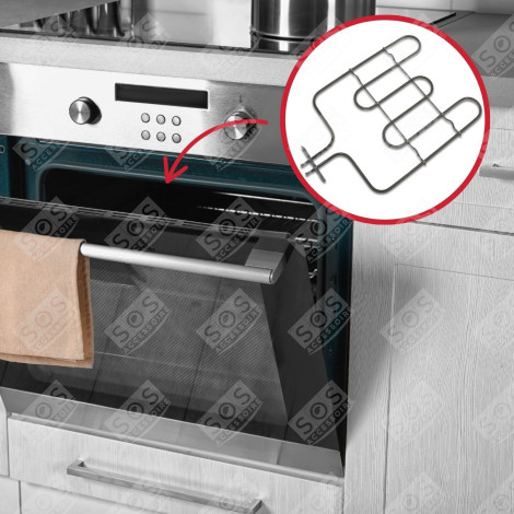 HEIZELEMENT UNTERHITZE 1530 W BACKOFEN, KÜCHENHERD - 44003315