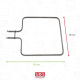 HEIZELEMENT UNTERHITZE 1000 W BACKOFEN, KÜCHENHERD - 8072470027