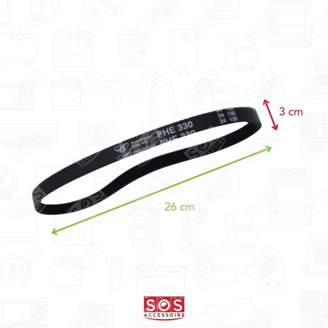 RIEMEN 330 H5 WÄSCHETROCKNER - 00600151