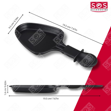 SATZ MIT 7 RACLETTE-PFÄNNCHEN UND 7 HOLZSCHAUFELN FÜR RACLETTE RACLETTE, TISCHGRILL, WOK - AS306001, AS306003