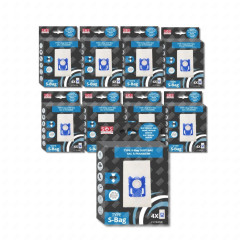 Set von 9 Boxen mit 4 Beuteln TYP S-BAG