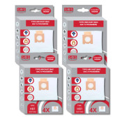 Set aus 4 Boxen mit je 4 Mikrofaserbeuteln H81