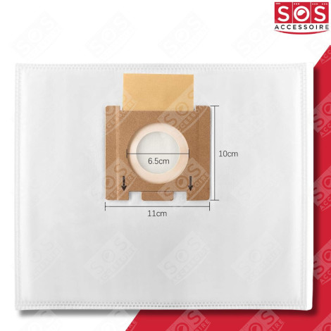 SATZ VON 6 BOXEN MIT 4 MIKROFASERSÄCKEN H81 STAUBSAUGER - 35601865