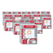 Set von 11 Packungen mit 4 Mikrofasersäcken H81