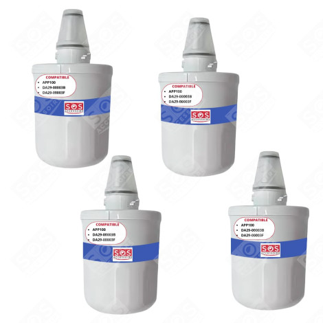 SET VON 4 AQUAPURE/APP100 WASSERFILTERN KÜHLSCHRANK, GEFRIERSCHRANK - 484000000513, DA29-00003G