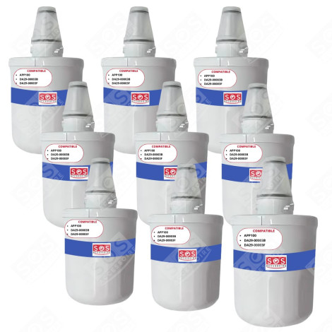 SATZ VON 9 AQUAPURE / APP100 WASSERFILTERN KÜHLSCHRANK, GEFRIERSCHRANK - 484000000513, DA29-00003G