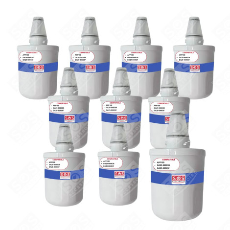 SATZ VON 10 AQUAPURE-WASSERFILTERN / APP100 KÜHLSCHRANK, GEFRIERSCHRANK - 484000000513, DA29-00003G
