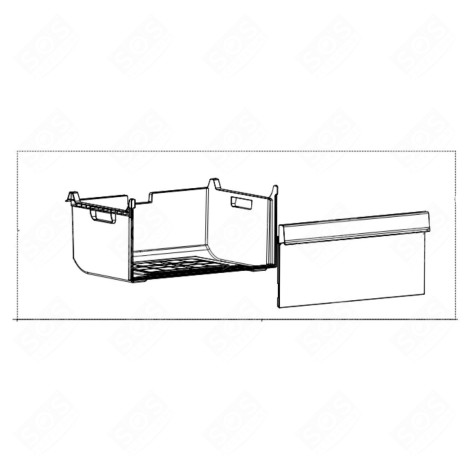 SCHUBLADE KÜHLSCHRANK, GEFRIERSCHRANK - 5966310400