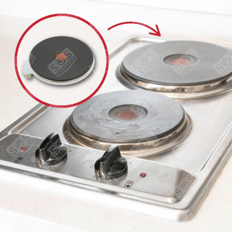 ELEKTRISCHE PLATTE 1500W KOCHPLATTEN, HERDPLATTEN, KOCHFELD - 93638013, C00525915