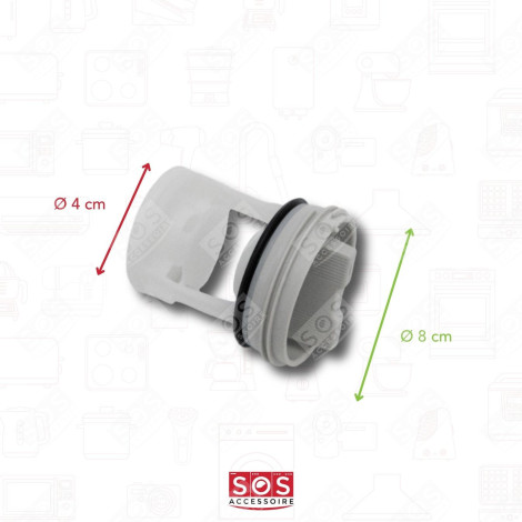 FILTERVERSCHLUSS WASCHMASCHINE - 42065252, 32008162