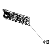 Elektronikkarte, Leistungsmodul (Referenz 412)