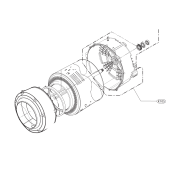 Hintere Halbschale (Kennzeichen K105)