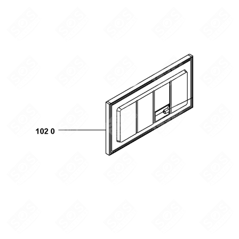 GEFRIERSCHRANKTÜR KÜHLSCHRANK, GEFRIERSCHRANK - 481010447338