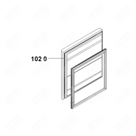 GEFRIERSCHRANKTÜR KÜHLSCHRANK, GEFRIERSCHRANK - 481010378378