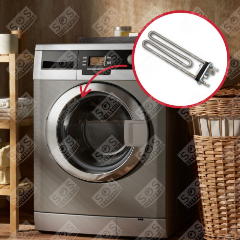 HEIZELEMENT (HEIZSTAB) MIT SENSOR 1950 W WASCHMASCHINE - 3792301008, 8581327242419