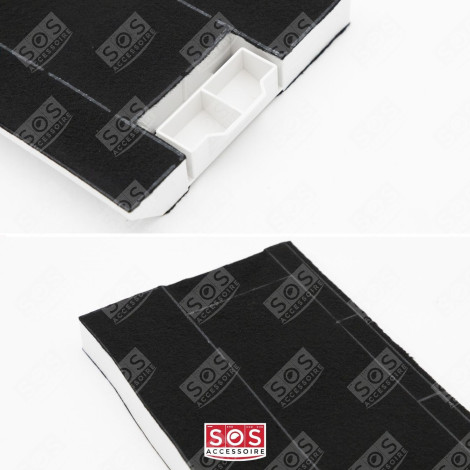 FILTRE CHARBON (À L'UNITÉ) 380 DUNSTABZUGSHAUBE - 00434229