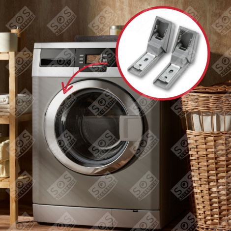 REPARATURSET GRIFFBEFESTIGUNG EDELSTAHL LIEBHERR 9590180 KÜHLSCHRANK, GEFRIERSCHRANK - 9590180