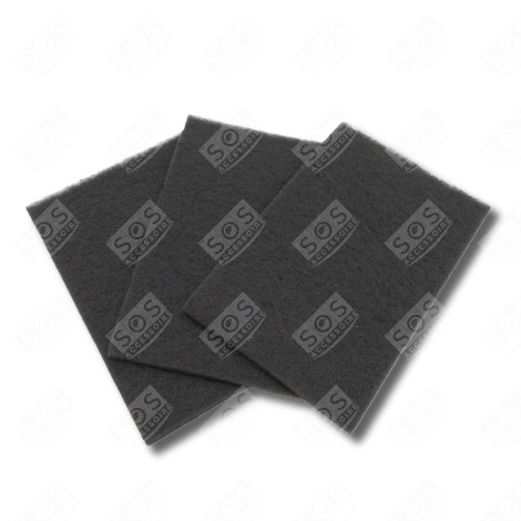 SET MIT 3 KOHLEFILTERN + BEFESTIGUNGEN AK550AE1 DUNSTABZUGSHAUBE - 71X0729, AS0062460