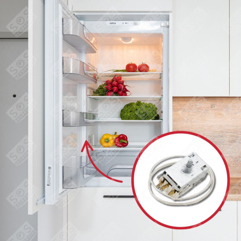 THERMOSTAT, TEMPERATURREGLER KÜHLSCHRANK, GEFRIERSCHRANK - 484000008566, K59S2788500