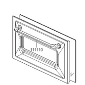 Äußere Scheibe (Obere linke Tür)