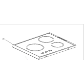 Glaskeramik-Oberteil
