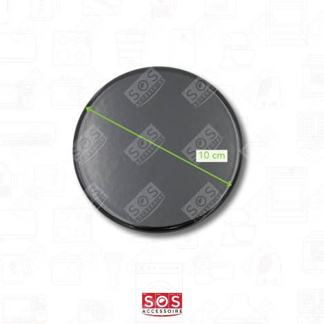 BRENNERDECKEL/ FLAMMENVERTEILER (SCHWARZ) DURCHM.100 MM KOCHPLATTEN, HERDPLATTEN, KOCHFELD - C00052931, 482000026824