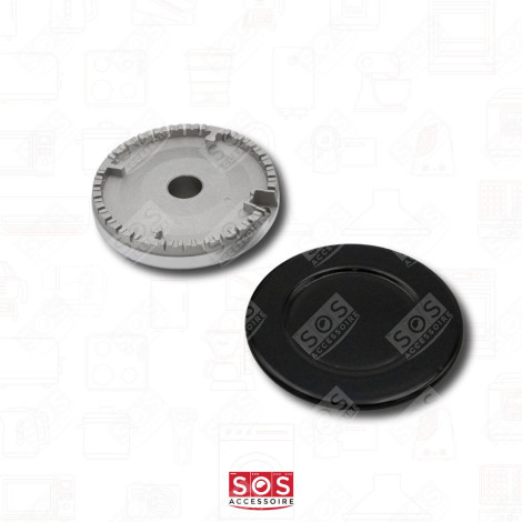 SET MIT 4 BRENNDECKELN KOCHPLATTEN, HERDPLATTEN, KOCHFELD - 482000027572, C00082831