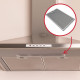 FILTRE MÉTAL ANTI GRAISSES (38 DUNSTABZUGSHAUBE - C00139286, 482000029427