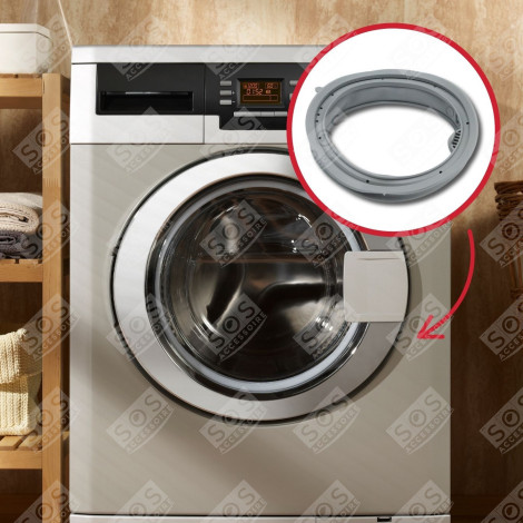 BULLAUGENDICHTUNG (TÜRMANSCHETTE) KOMPATIBEL WASCHMASCHINE - 10435320