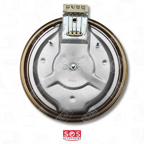 ELEKTRISCHE SCHNELLKOCHPLATTE DURCHM. 180 MM 2000 W KOCHPLATTEN, HERDPLATTEN, KOCHFELD - 71X1992