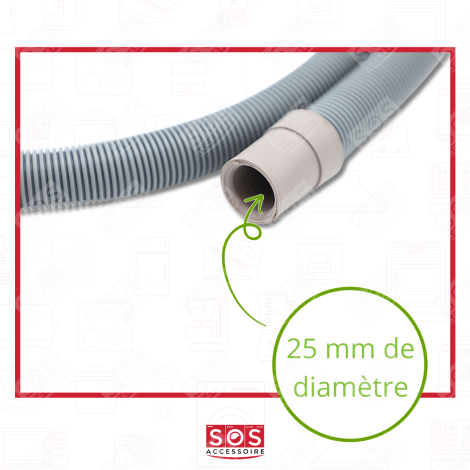 ABLAUFSCHLAUCH GESCHIRRSPÜLER, SPÜLMASCHINE - 758973067