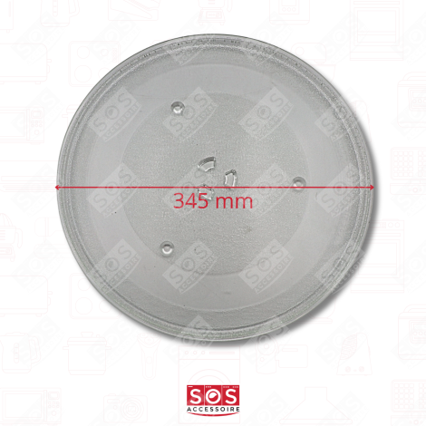 DREHTELLER AUS GLAS 34 CM MIKROWELLE, MIKROWELLENHERD - DE74-20016A, DE74-20016B