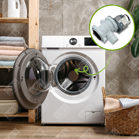 ABLAUFPUMPE WASCHMASCHINE - 34010696, AS0033222