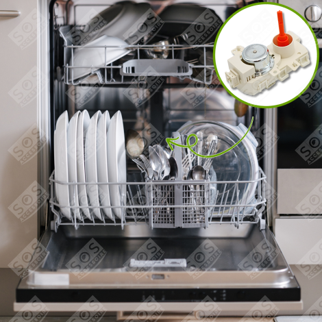 SOUPAPE DIVERTER GESCHIRRSPÜLER, SPÜLMASCHINE - 481010745147, 481010457476