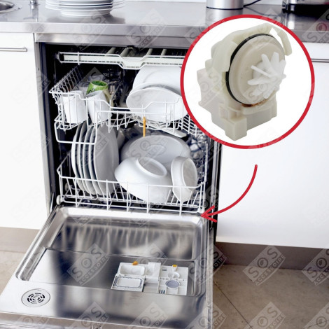 ABLAUFPUMPE GESCHIRRSPÜLER, SPÜLMASCHINE - 792970244,  792970307