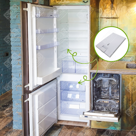 PORTILLON DE FREEZER KÜHLSCHRANK, GEFRIERSCHRANK - 481244079243, C00328339