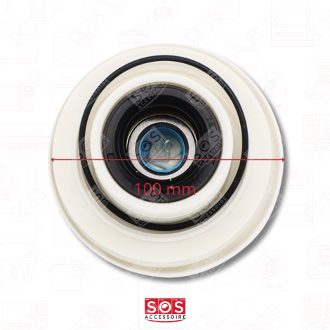 LAGER (LAUFROLLE) LINKS DURCHM. ACHSE 20 MM WASCHMASCHINE - 4071306494, 1294694003